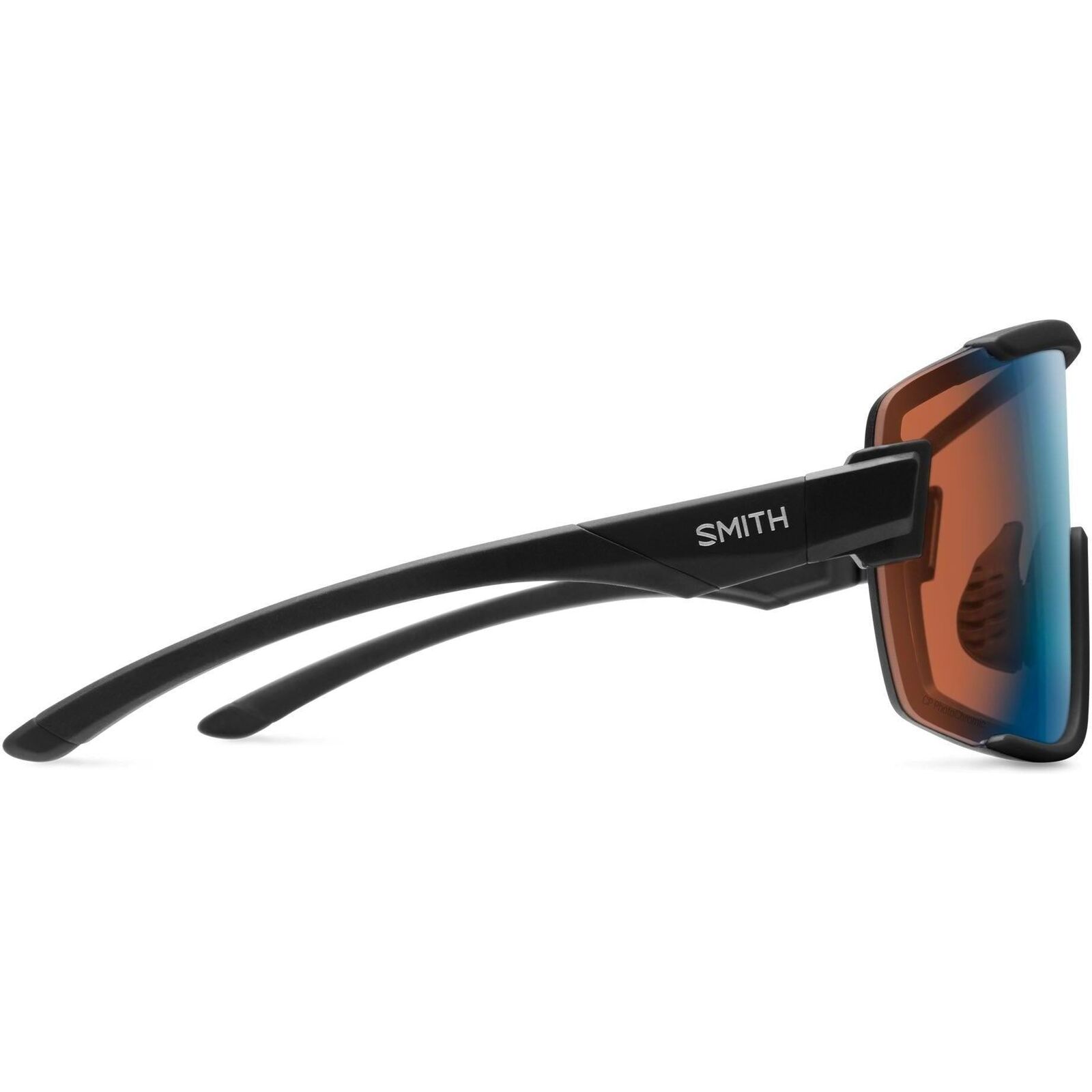Smith Wildcat 003 GH 99 Matte Black / Copper Blue Mirror Chromapop Photochromic Lenses