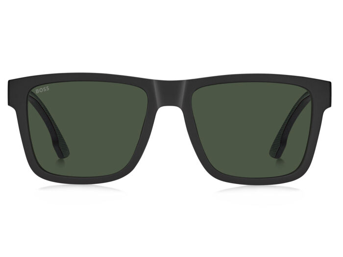 Hugo Boss BOSS 1907/S 807 QT 56 Black / Green Lenses