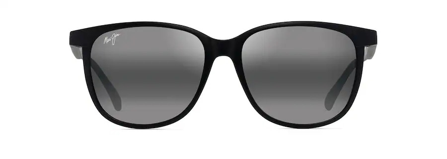 Maui Jim Ilikea Asian Fit 650 02 Matte Black Neutral Grey Polarised Lenses