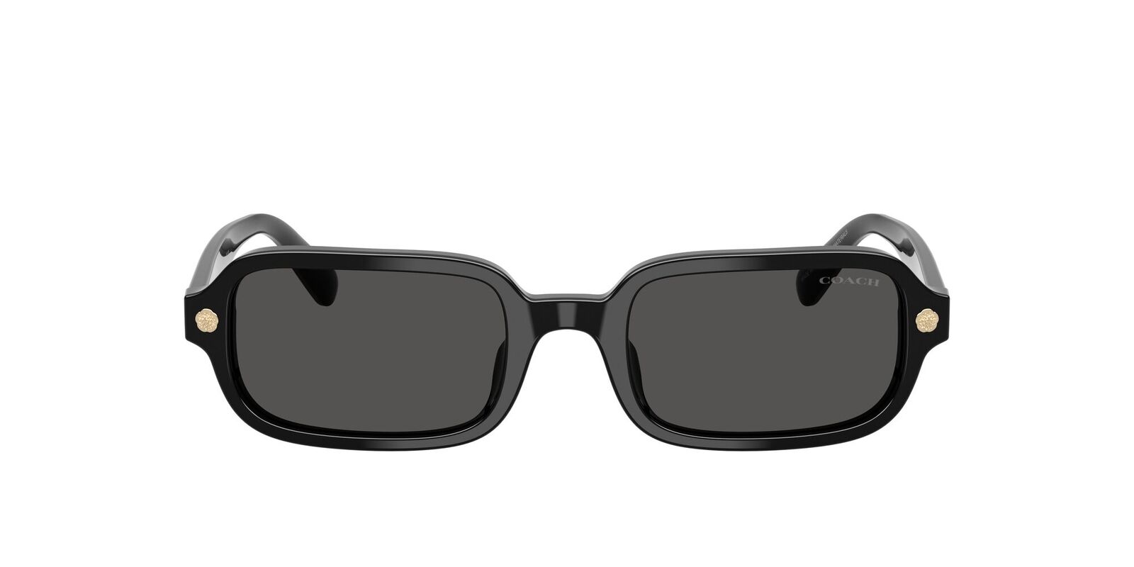 Coach CFU11 HC8465U 500287-51 Black / Grey Solid Lenses