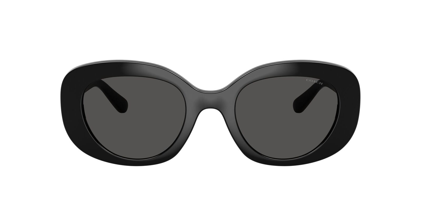 Coach CFU08 HC8463U 500287-51 Black / Grey Solid Lenses