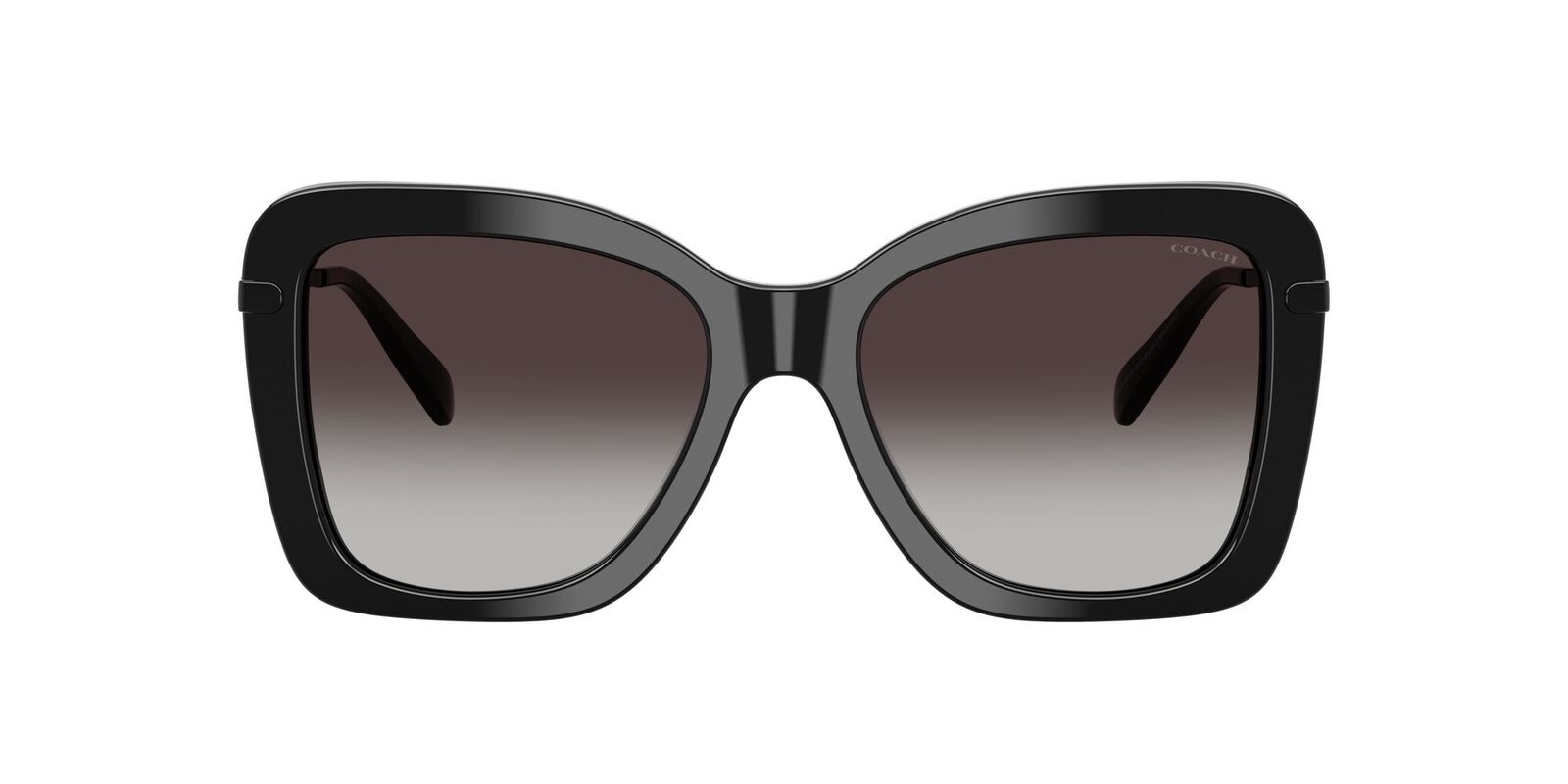 Coach CFU03 HC8461U 50028G-54 Black / Grey Gradient Lenses