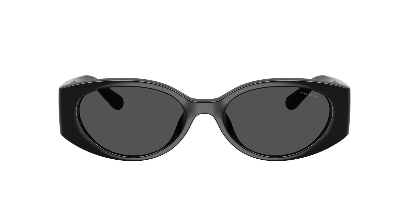 Coach CFU06 HC8462U 500287-54 Black / Grey Solid Lenses
