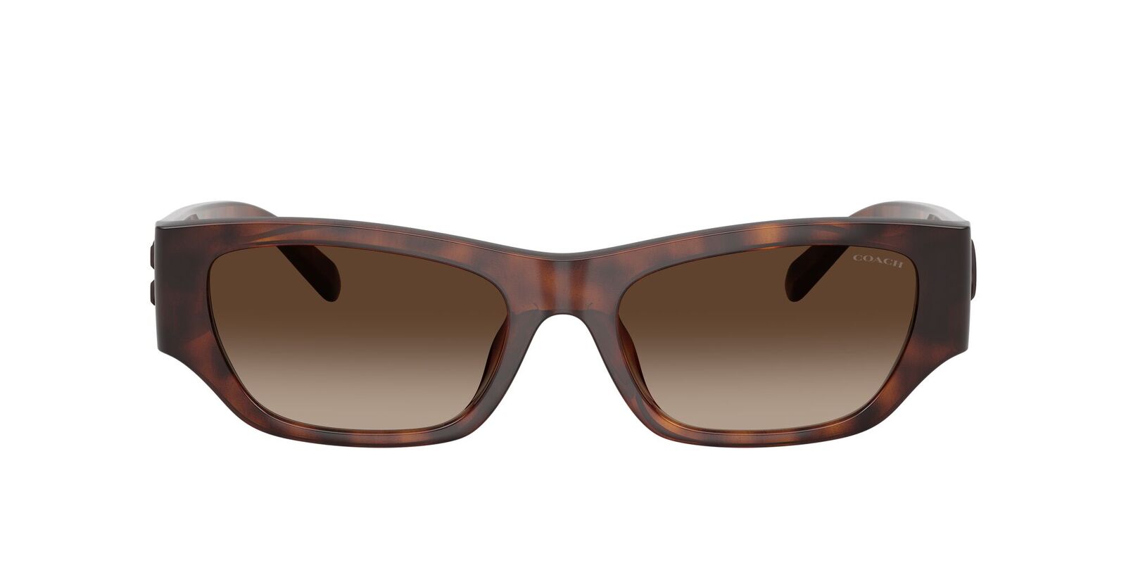 Coach CFU16 HC8470D 512087-55 Dark Tortoise / Brown Gradient Polarised Lenses