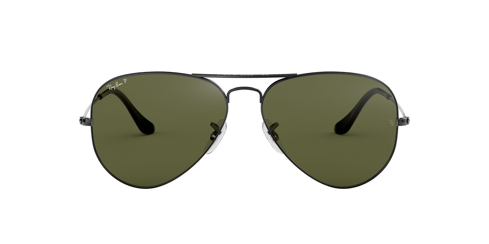 gold green ray ban aviator