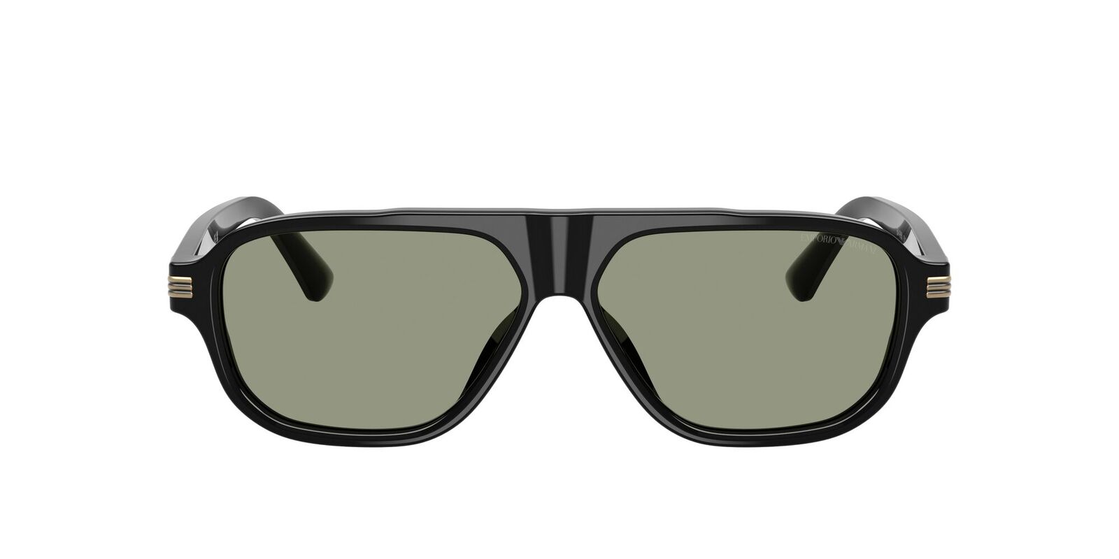 Emporio Armani EA4285U 5017/2-56 Shiny Black / Green Lenses