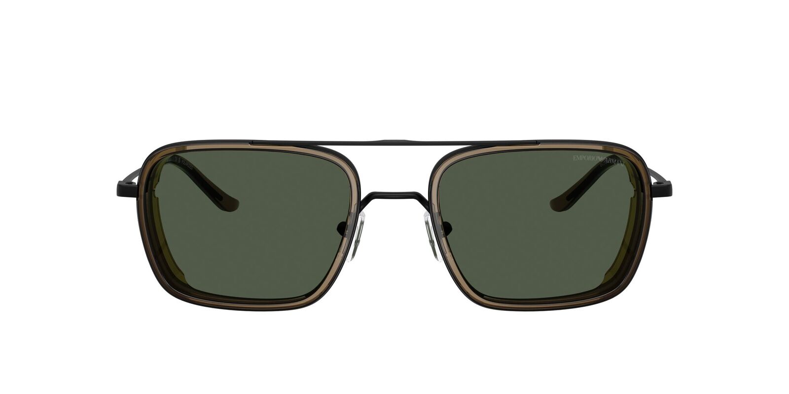 Emporio Armani EA2162 30019A-54 Matte Black / Dark Green Polarised Lenses