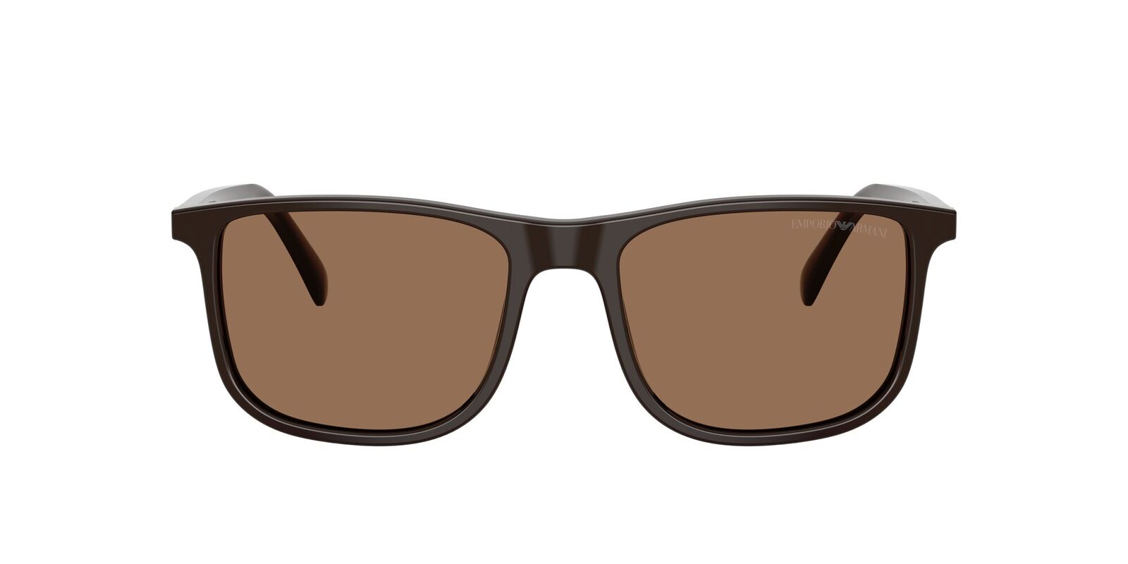 Emporio Armani EA4280F 645273-56 Shiny Brown / Dark Brown Lenses