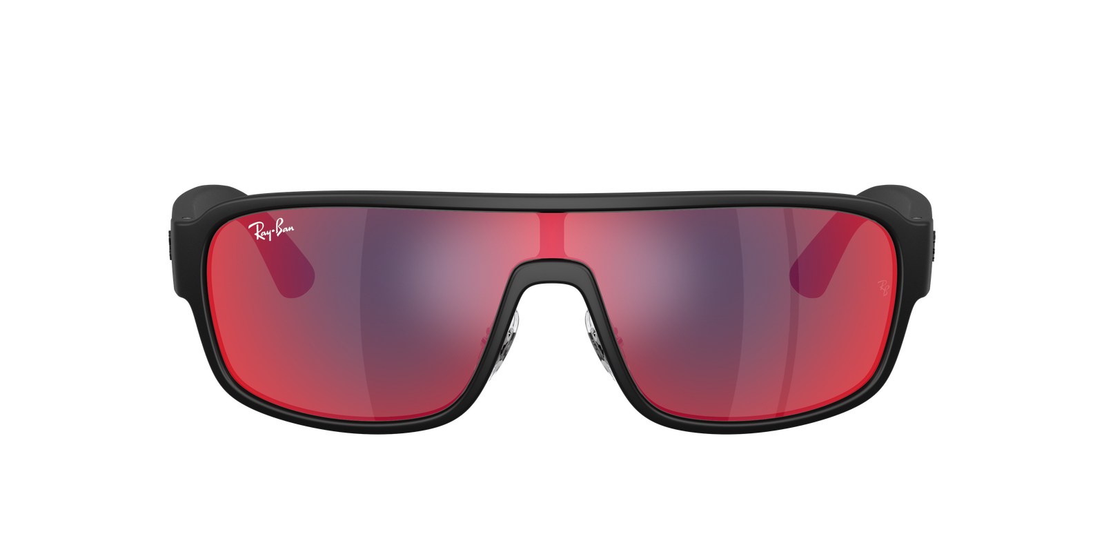 Ray-Ban RB2233 901S6P-29 Black / Dark Blue Violet Mirror Lenses