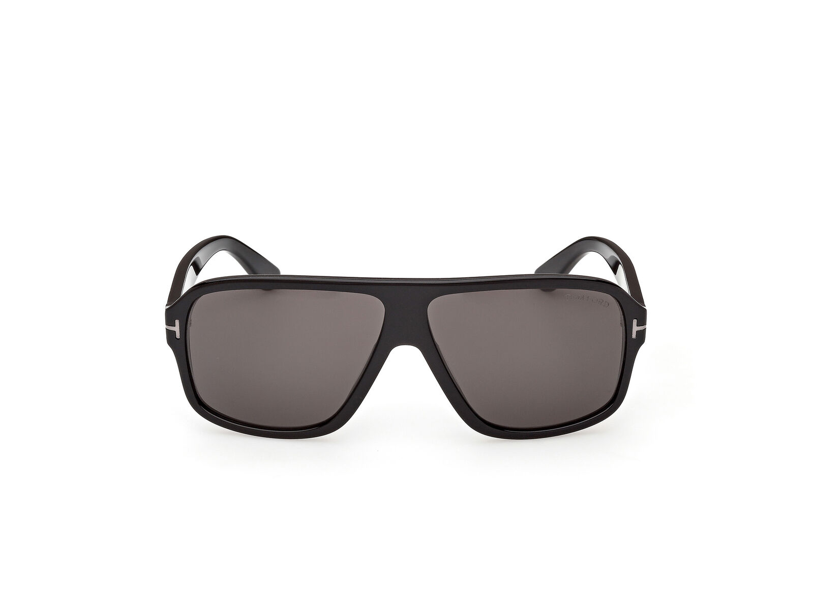Tom Ford William-02 FT1335-N 01A Shiny Black / Smoke Lenses