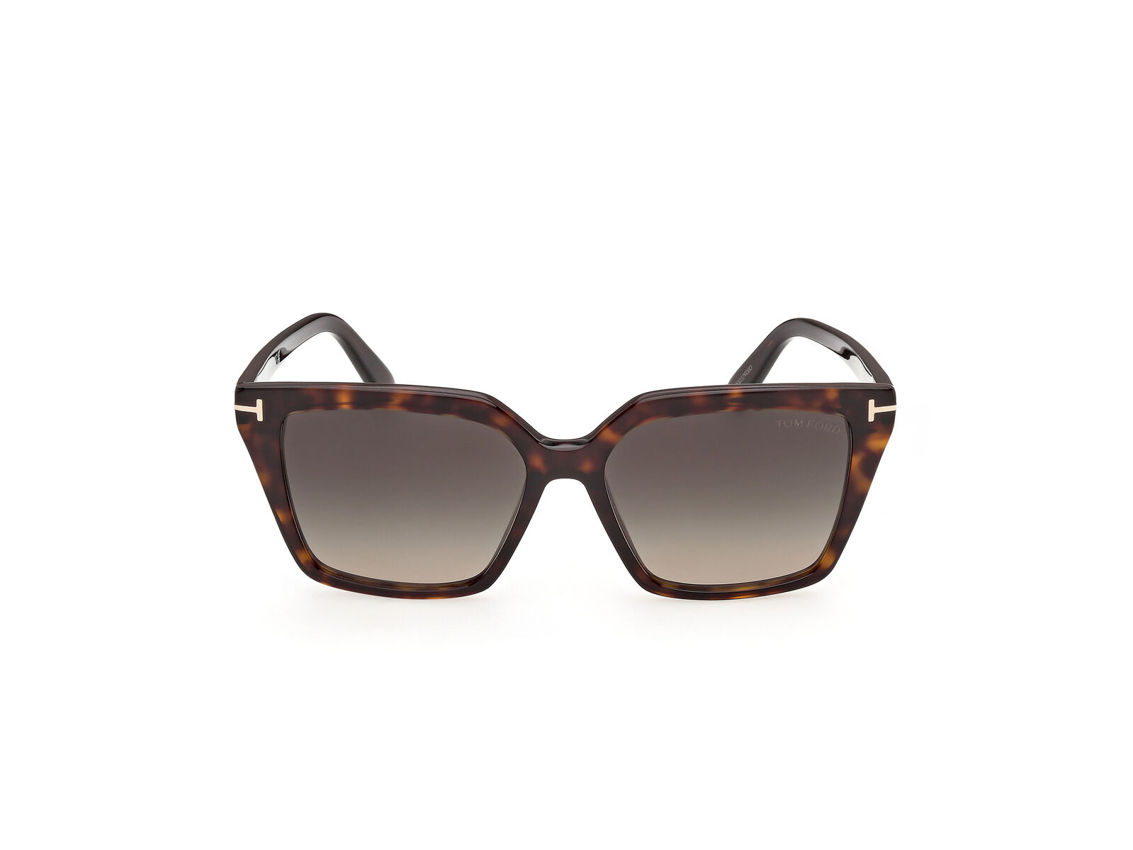 Tom Ford Erin-02 FT1412 52B Dark Havana / Smoke Gradient Lenses