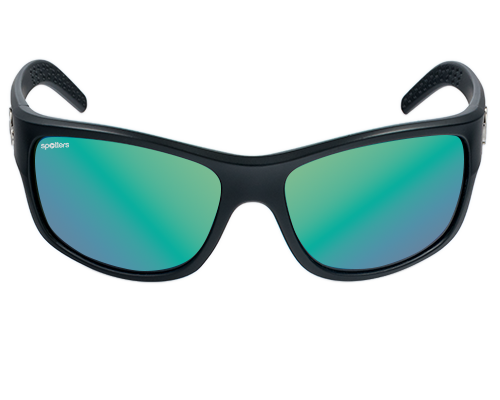 Spotters Fusion Matte Black / Helix Polarised Photochromic Lenses