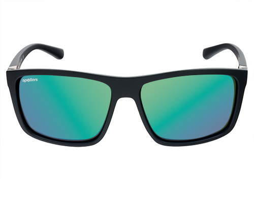 Spotters Grayson Matte Black / Helix Polarised Photochromic Lenses