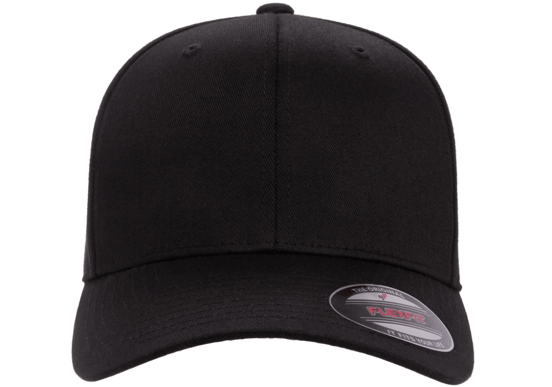 Flexfit Wooly Combed 6277XX Black XXL