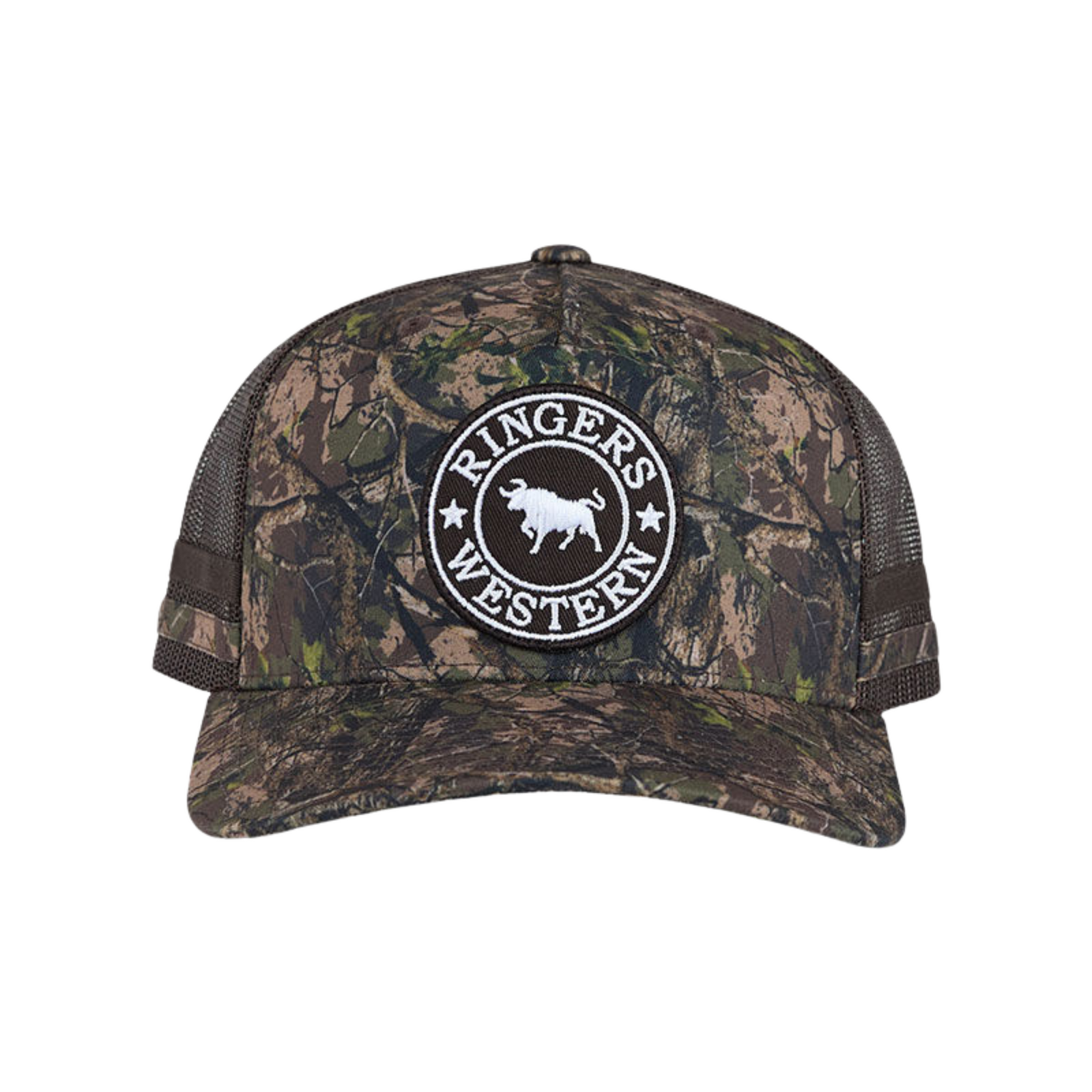 Ringers Western McCoy Trucker Cap Camo/Brown OSFM
