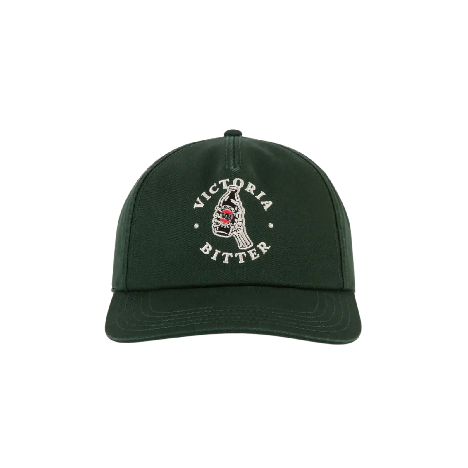 Gilroy Co. Victoria Bitter Pro Stubby Skele Dark Green OSFM