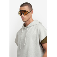 Carrera C Sport 01/S I46 HW 99 Matte Black Gold / Yellow Lenses
