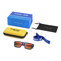 Polaroid PLD 2172/ATP/S FLL OZ 55 Matte Blue / Red Mirror Polarised Lenses