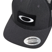 Oakley O Original Trucker Hat FOS900836 02H Blackout Dark Heather OSFM