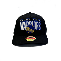 Mitchell & Ness Classic Red Golden State Warriors Billboard 2.0 NBA Black OSFM MNGW22347