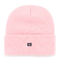 47 Brand New York Yankees Cuff Knit Beanie Thorn Pink OSFM