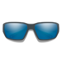 Smith Hookset RIW QG 62 Matte Grey / Blue Mirror Chromapop Polarised Lenses