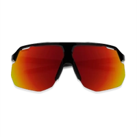 Smith Motive 807 X6 74 Black / Red Mirror Chromapop Lenses