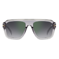 David Beckham DB 7127/S KB7 NU 54 Grey / Grey Gradient Green Mirror Lenses