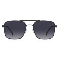 Hugo Boss BOSS 1695/S 003 9O 58 Matte Black / Dark Grey Gradient Lenses