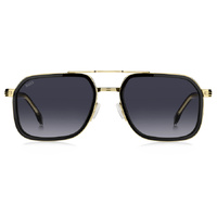 Hugo Boss BOSS 1724/S 2M2 9O 55 Black Gold / Dark Grey Gradient Lenses