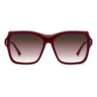 Isabel Marant IM 0193/S LHF UQ 58 Burgundy / Burgundy Gradient Pink Lenses
