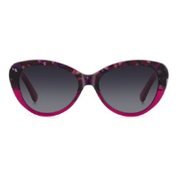 Kate Spade JOSI/S HMW 9O 55 Blue Havana Burgundy / Dark Grey Gradient Lenses