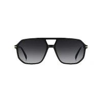 David Beckham DB 1172/S 2M2 9O 59 Black Gold / Dark Grey Gradient Lenses