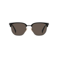 David Beckham DB 1176/G/S ANS IR 54 Black Dark Ruthenium / Grey Lenses