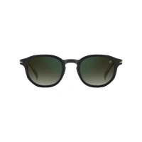 David Beckham DB 1007/S 003 CS 49 Matte Black / Green Gradient w Mirror Lenses
