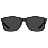 Under Armour UA Hustle XL 003 IR 59 Matte Black / Grey Lenses