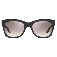 Under Armour UA Dime 08A NQ 55 Black Grey / Brown Gradient w Silver Mirror Lenses