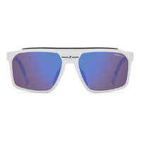 Carrera C Sport 04/S 6HT ZS 59 Matte White / Blue Mirror Lenses