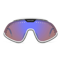 Carrera C Sport 01/S 6HT ZS 99 Matte White / Blue Mirror Lenses