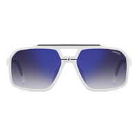 Carrera C Sport 03/S 6HT KM 61 Matte White / Grey Blue Mirror Lenses