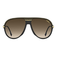Carrera C Sport 06/S I46 86 61 Matte Black Gold / Black Brown Green Gradient Lenses