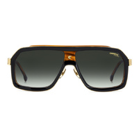 Carrera CA 1053/S/TI 37N 9K 60 Black Horn / Green Gradient Lenses