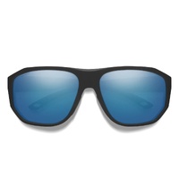 Smith Outrigger 003 QG 61 Matte Black / Blue Mirror Chromapop Polarised Lenses