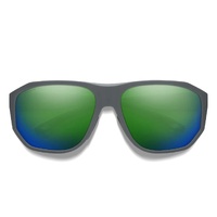 Smith Outrigger RIW UI 61 Matte Cement / Green Mirror Chromapop Polarised Lenses