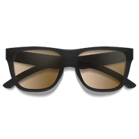 Smith Lowdown 2 003 B6 55 Matte Black / Brown Chromapop Photochromic Lenses