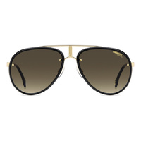 Carrera Glory RHL 86 58 Gold Black / Black Brown Green Gradient Lenses
