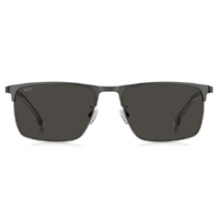 Hugo Boss BOSS 1837/G/S SVK IR 57 Matte Ruthenium Black / Grey Lenses
