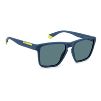 Polaroid PLD 2167/S 2FN C3 56 Matte Black Yellow / Blue Polarised Lenses