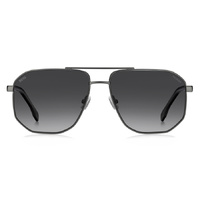 Hugo Boss BOSS 1832/S R80 WJ 59 Matte Dark Ruthenium / Grey Gradient Polarised Lenses