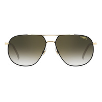Carrera 363/S RHL D6 61 Gold Black / Green Gradient w Mirror Lenses